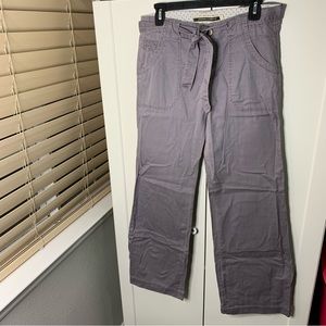 Daughters of the Liberation Flat Front Tie Pants